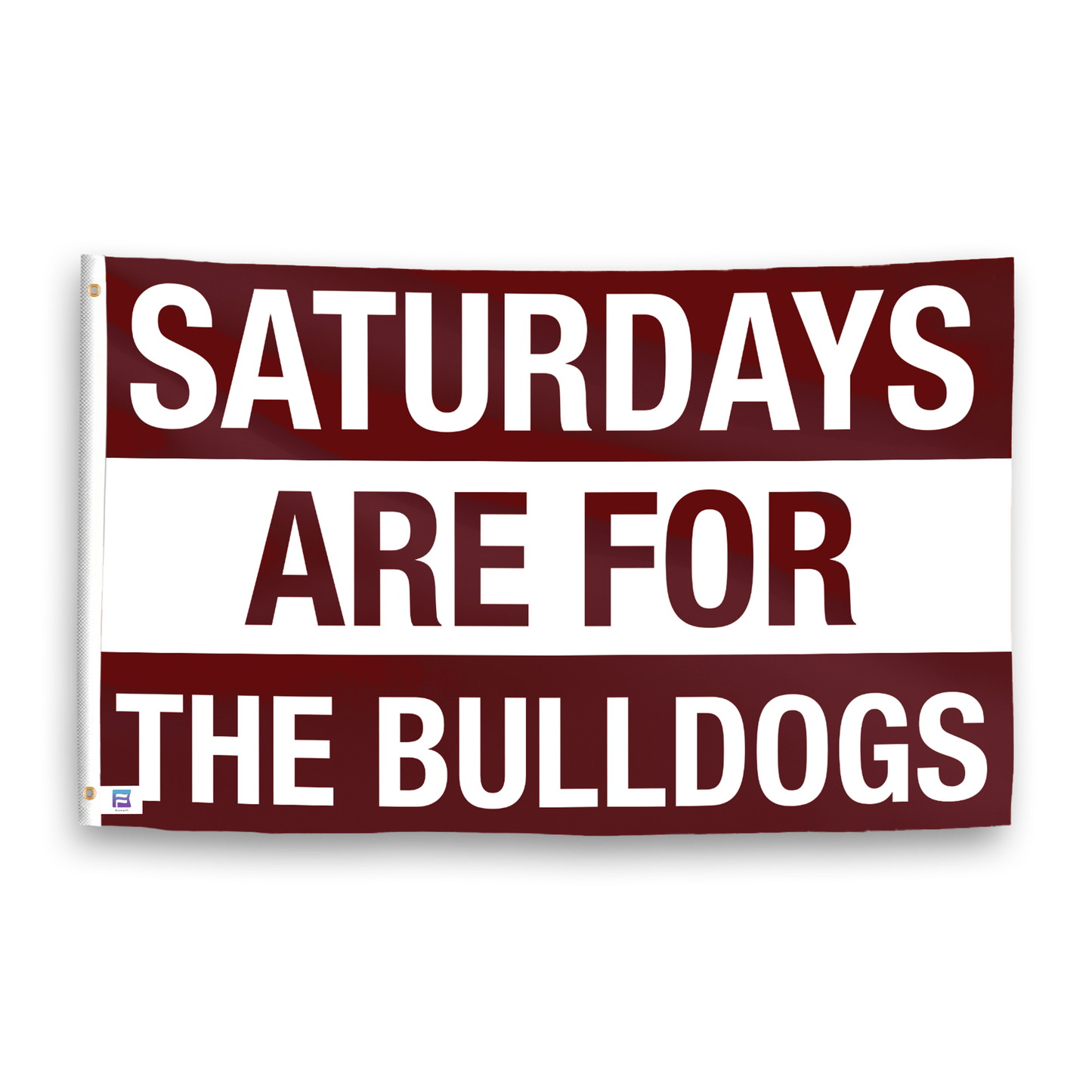 Saturdays Are for the Bulldogs Mississippi Flag