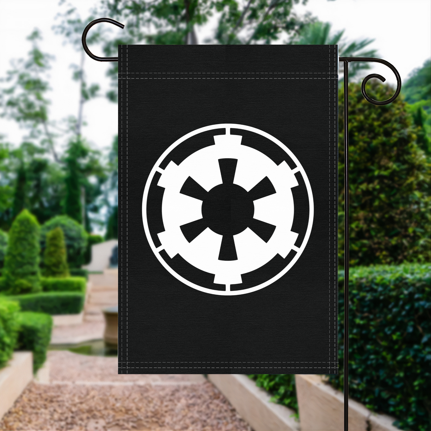 Star Wars Galactic Empire (Black) Garden Flag
