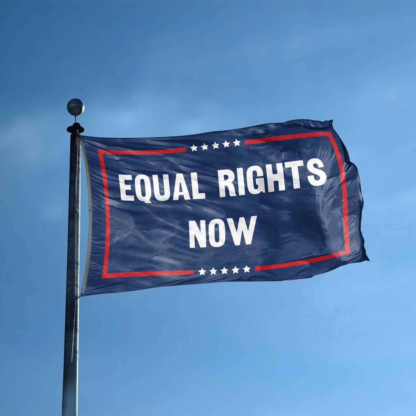 Equal Rights Now Political Flag