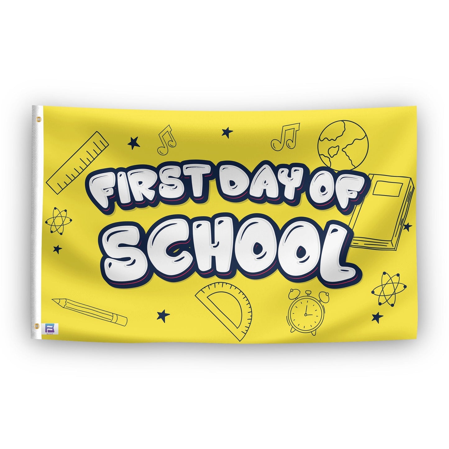 First Day Of School Flag