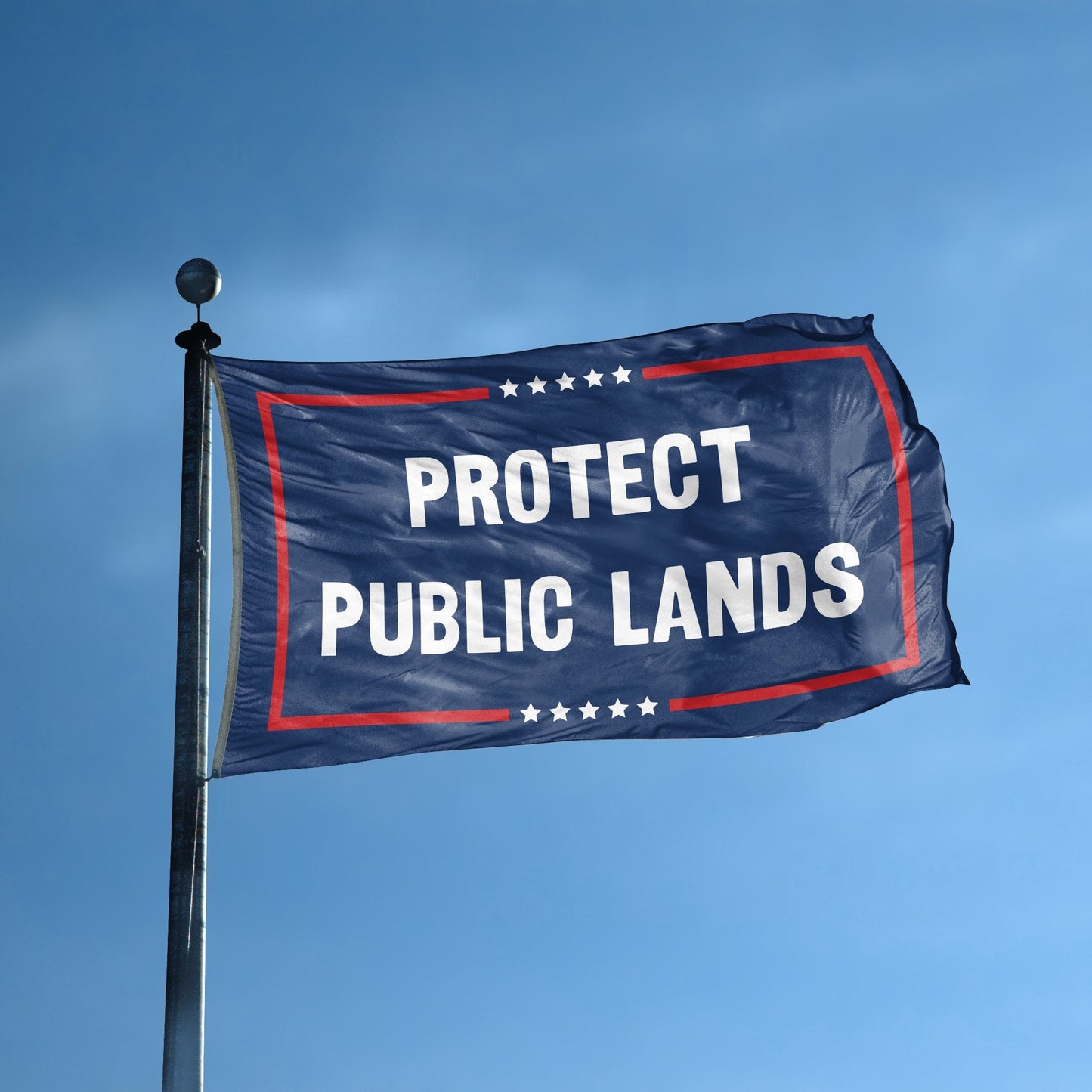 Protect Public Lands Political Flag