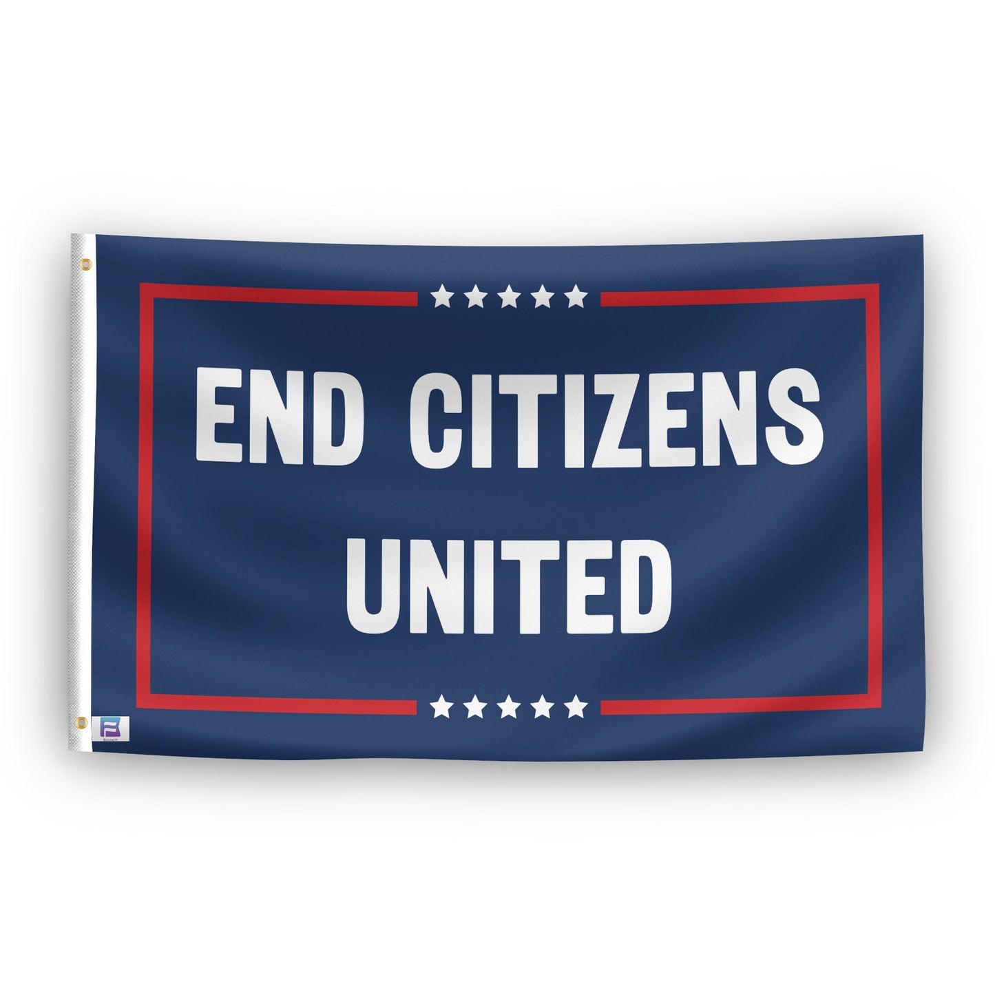 End Citizens United Political Flag