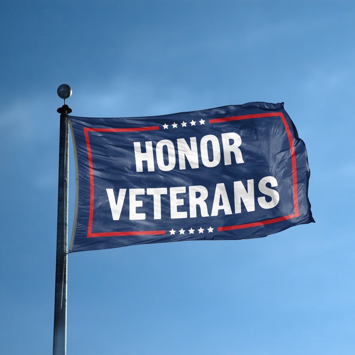Honor Veterans Political Flag