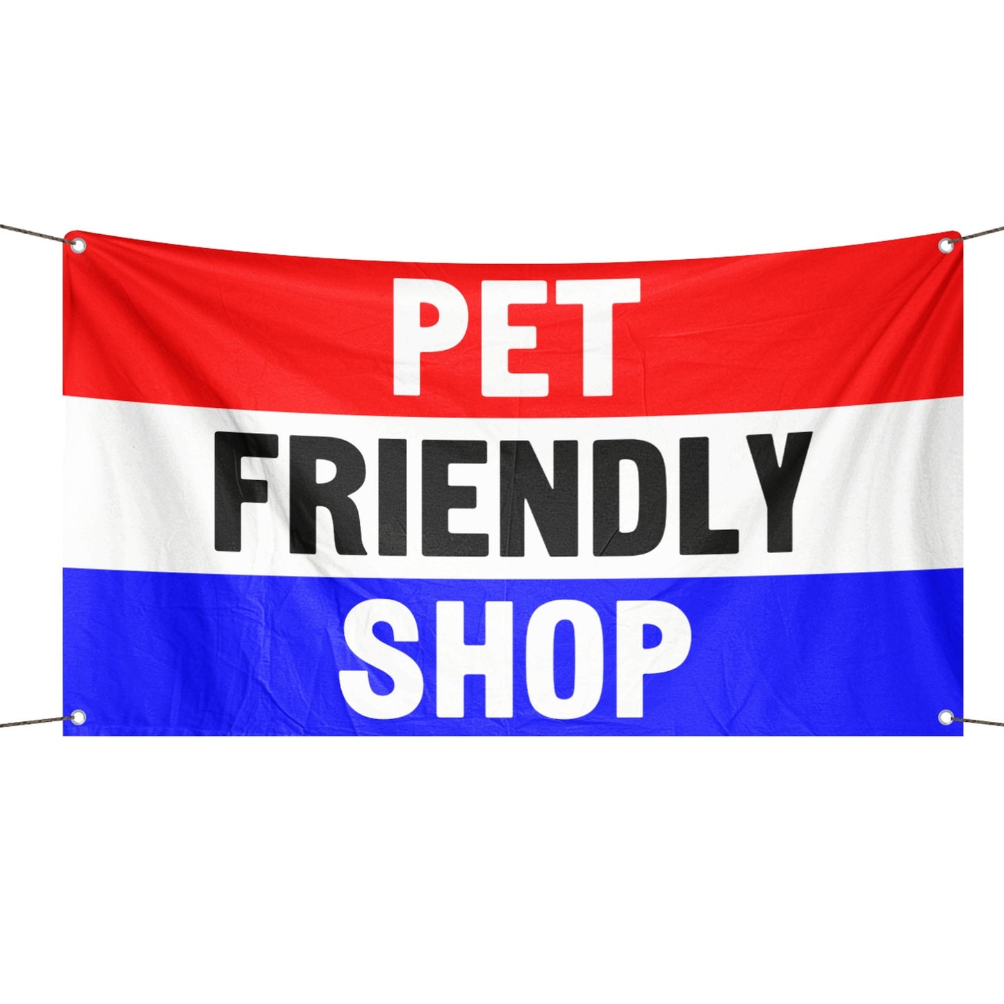 Pet Friendly Shop Business Flag