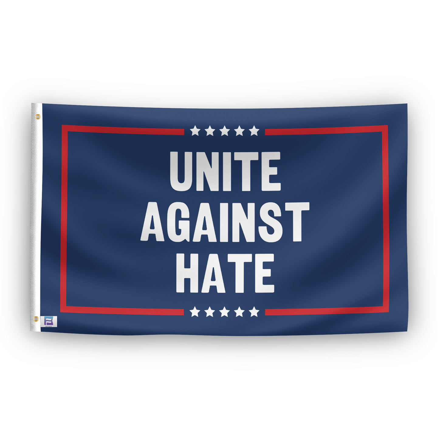 Unite Against Hate Political Flag