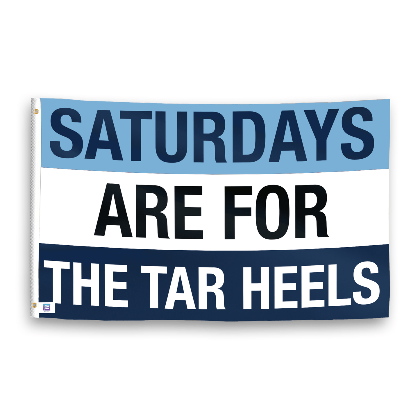 Saturdays Are for the Tar Heels Flag
