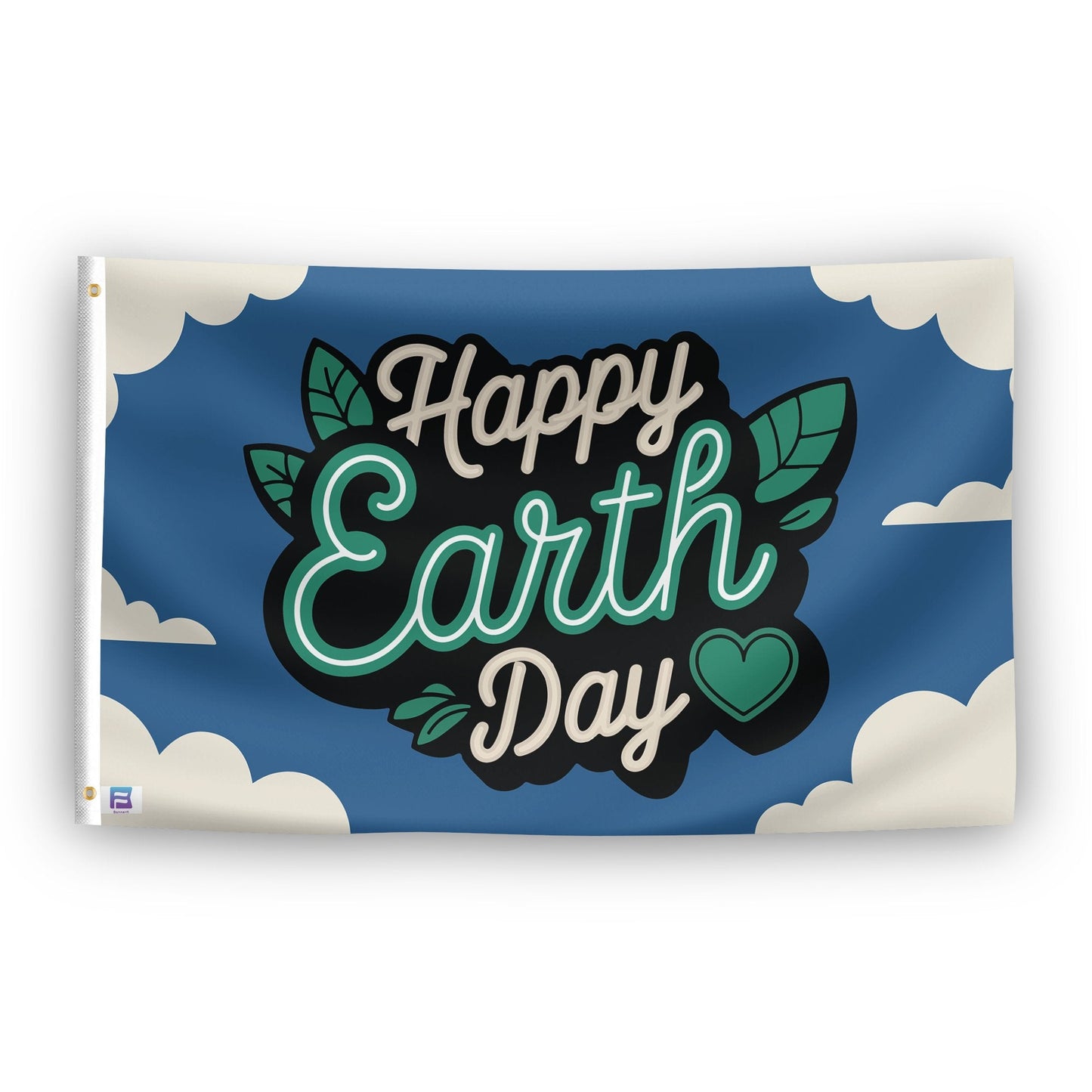 Happy Earth Day Flag