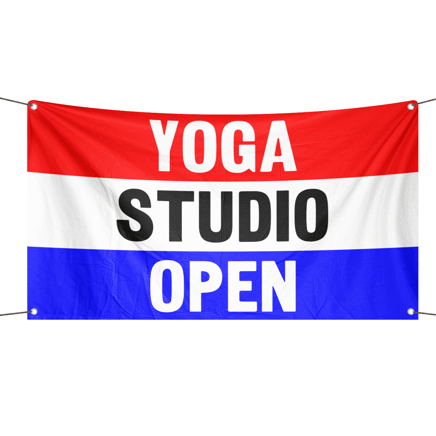 Yoga Studio Open Business Flag