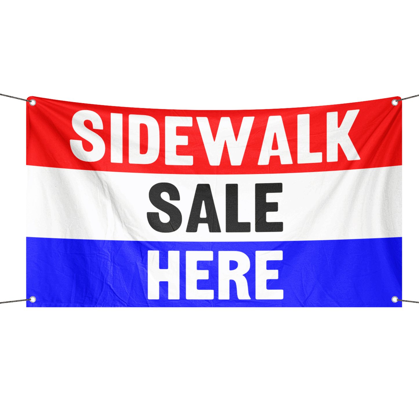 Sidewalk Sale Here Business Flag