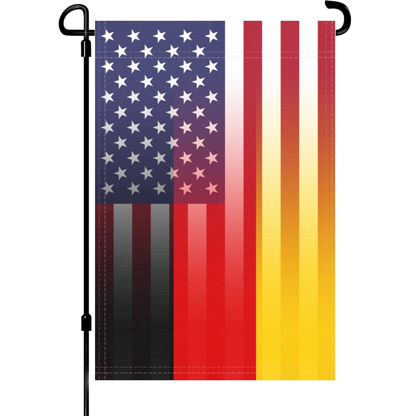 German American Garden Flag