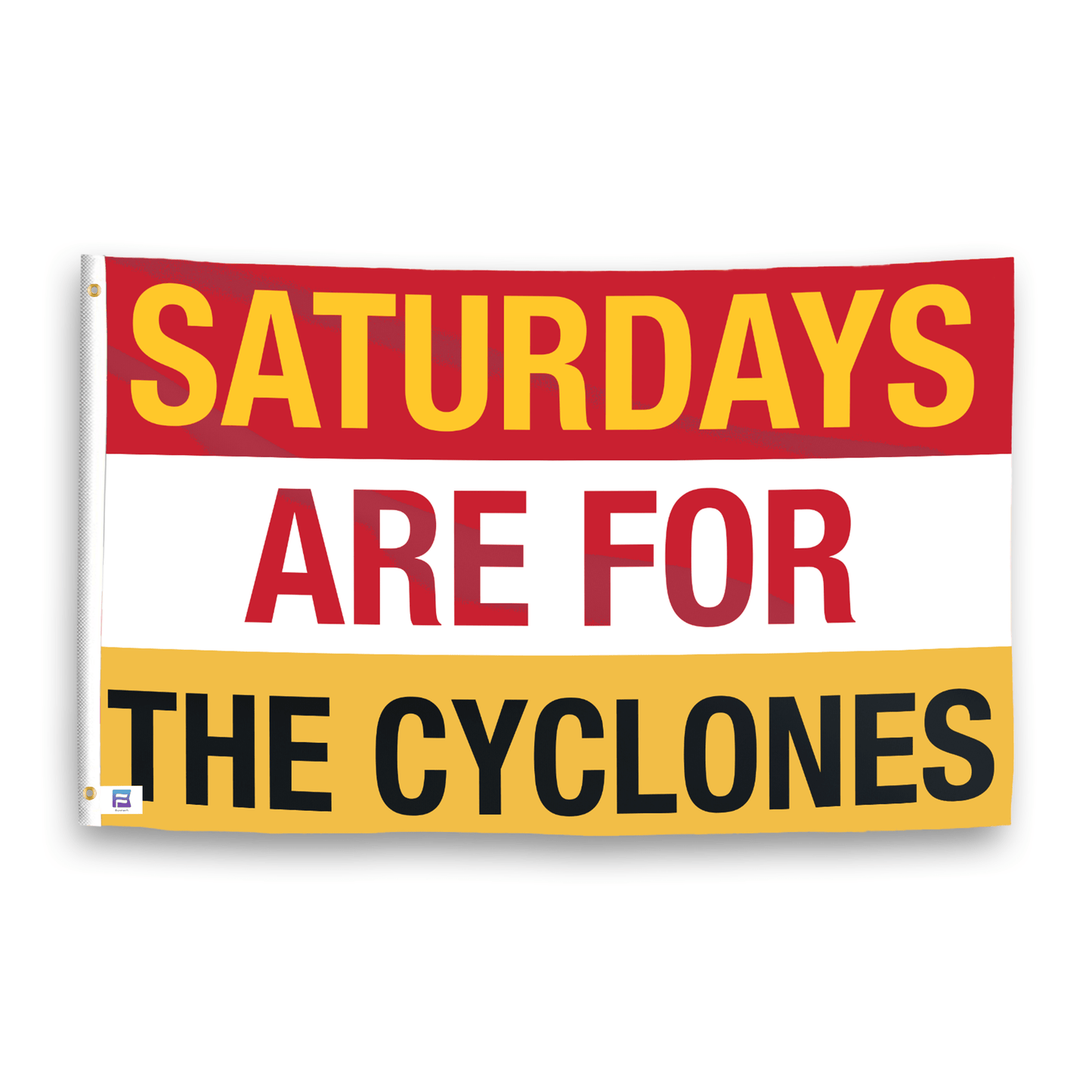 Saturdays Are for the Cyclones Flag