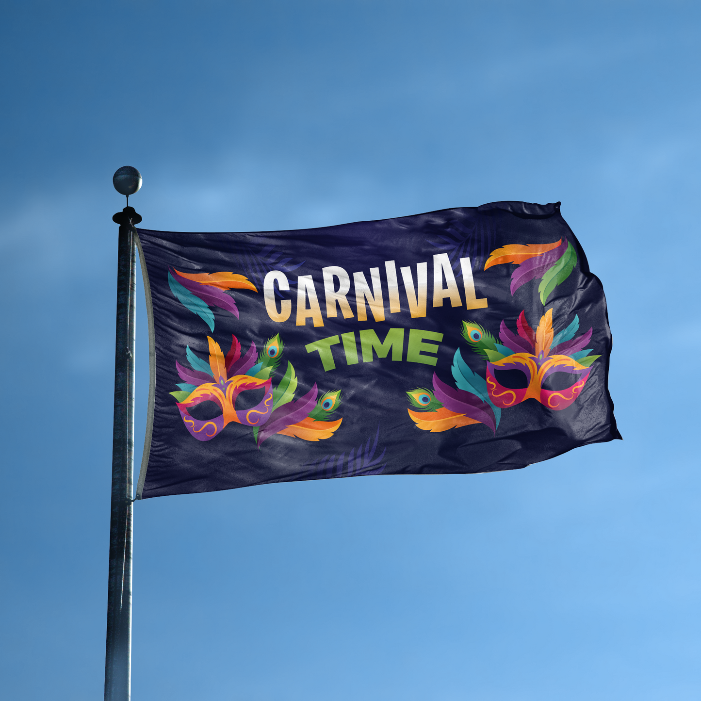 Carnival Time Flag