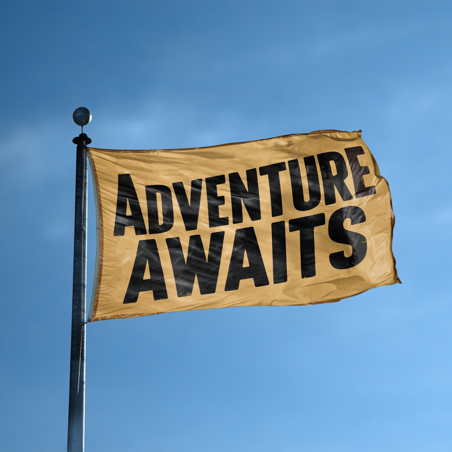 Adventure Awaits Flag