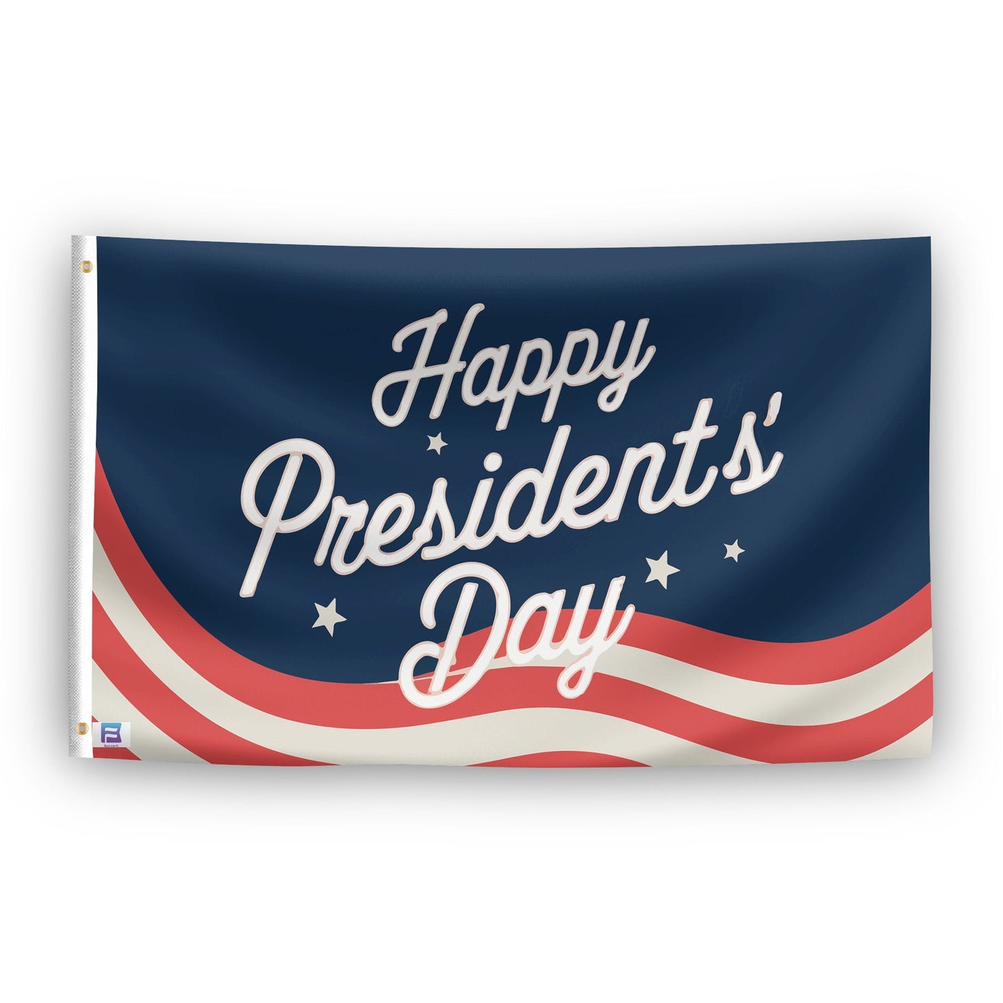 Happy Presidents' Day Flag