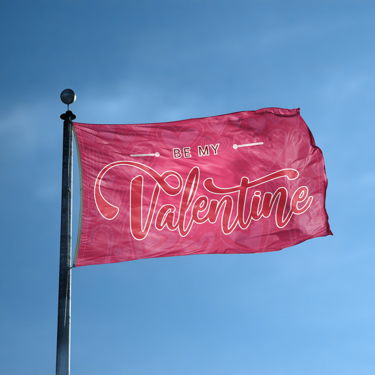 Be My Valentine Flag