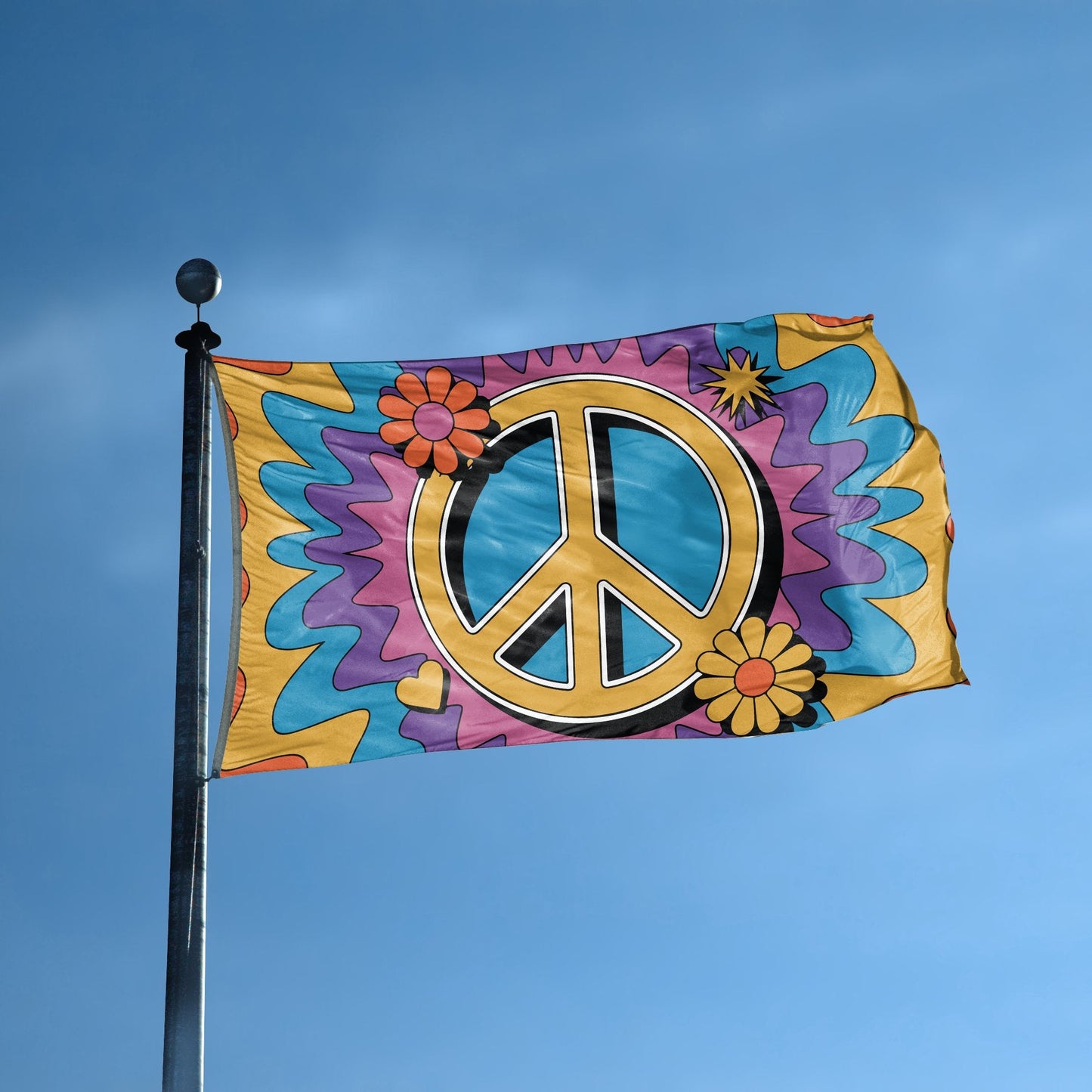 Peace Sign Flag