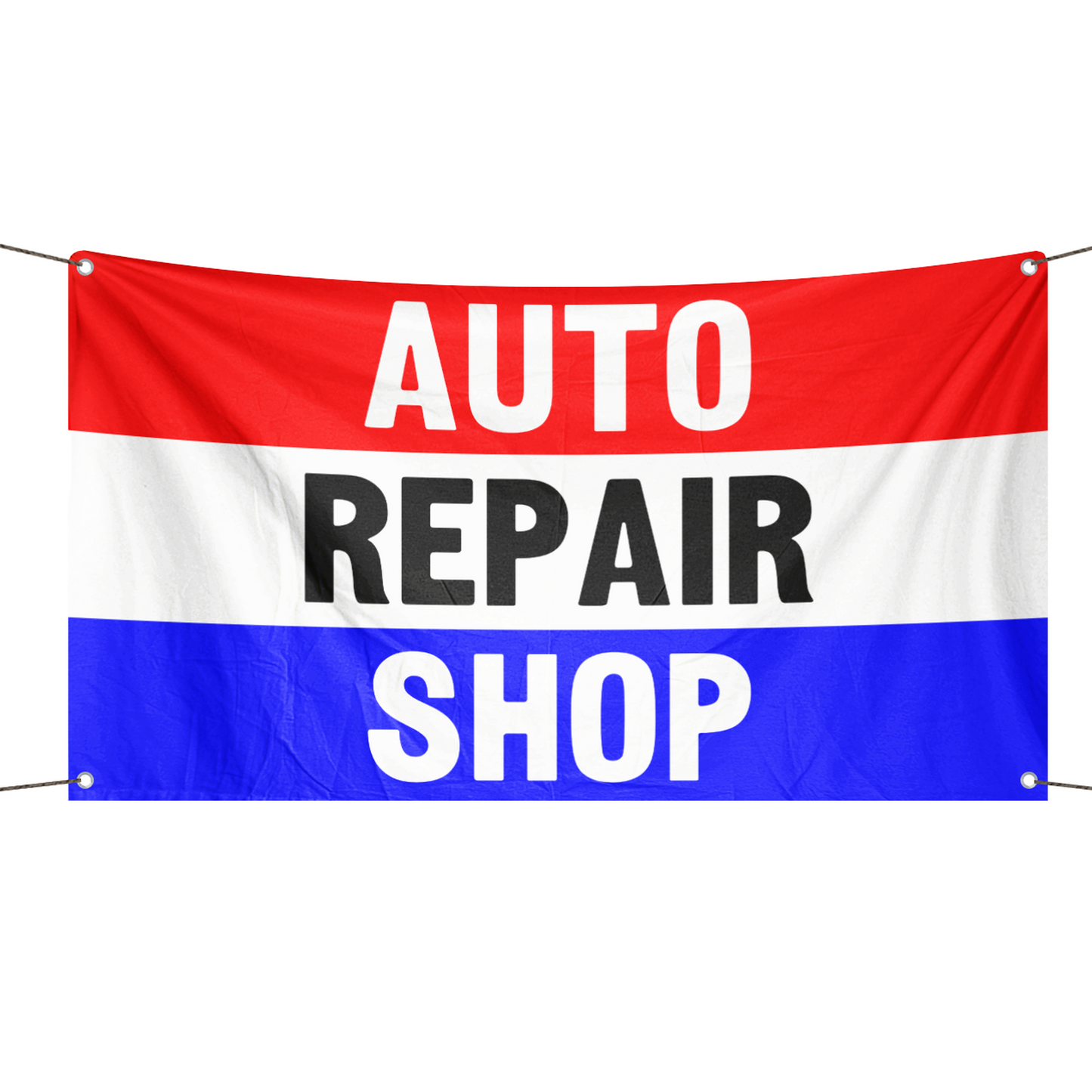 Auto Repair Shop Business Flag