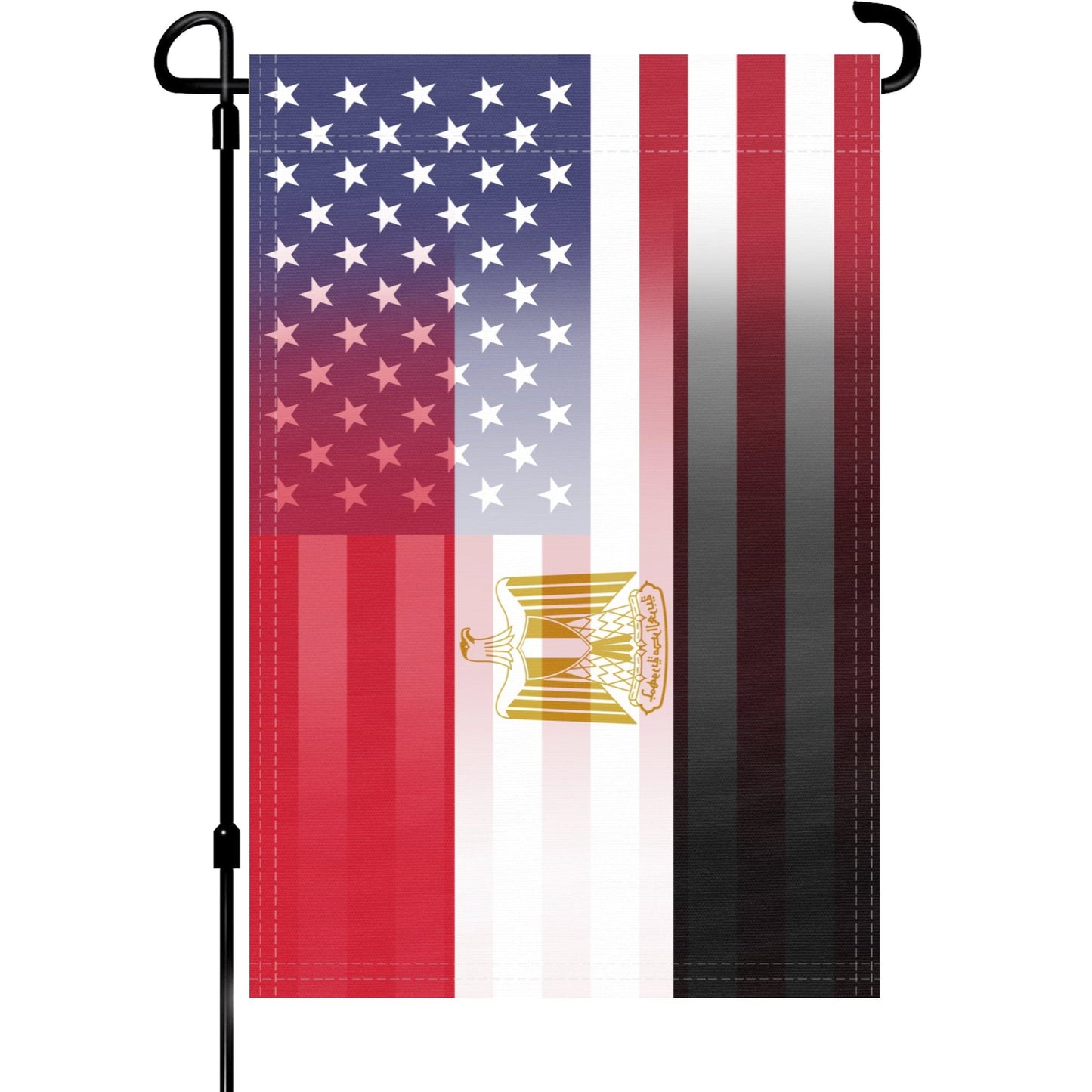 Egyptian American Garden Flag