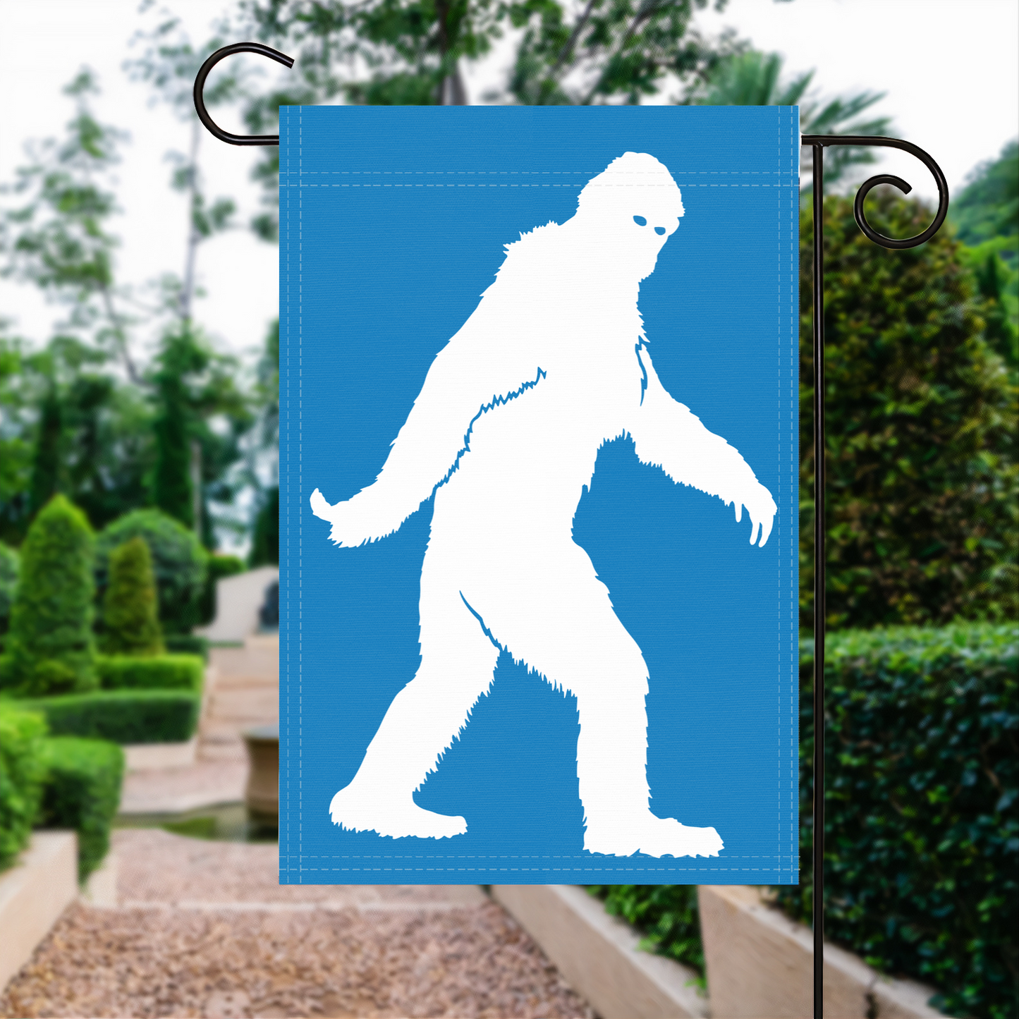 Bigfoot (Yeti) Garden Flag
