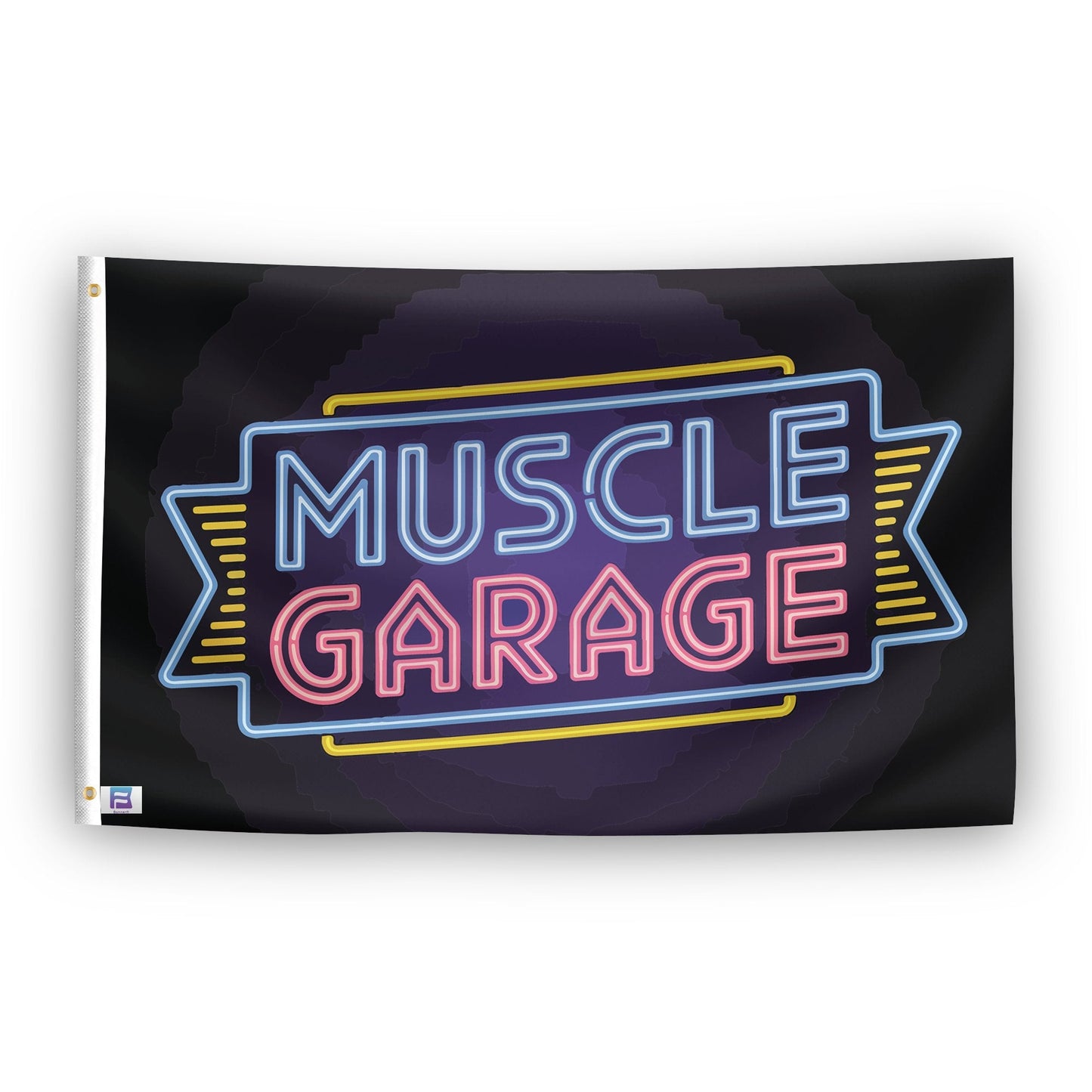 Muscle Garage Flag