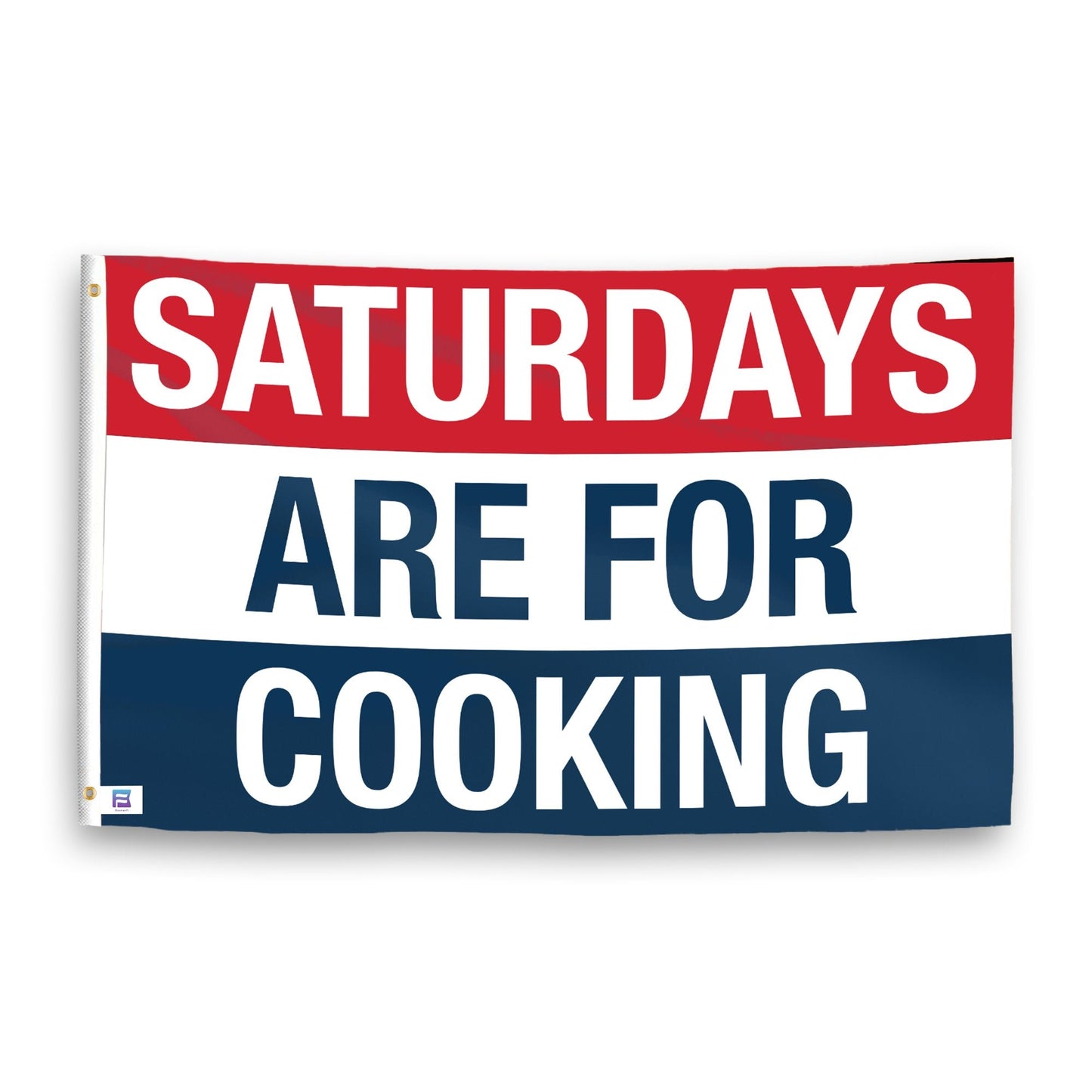 Saturdays Are for Cooking Flag