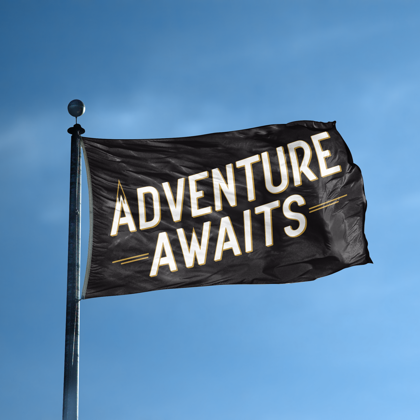 Adventure Awaits You Flag