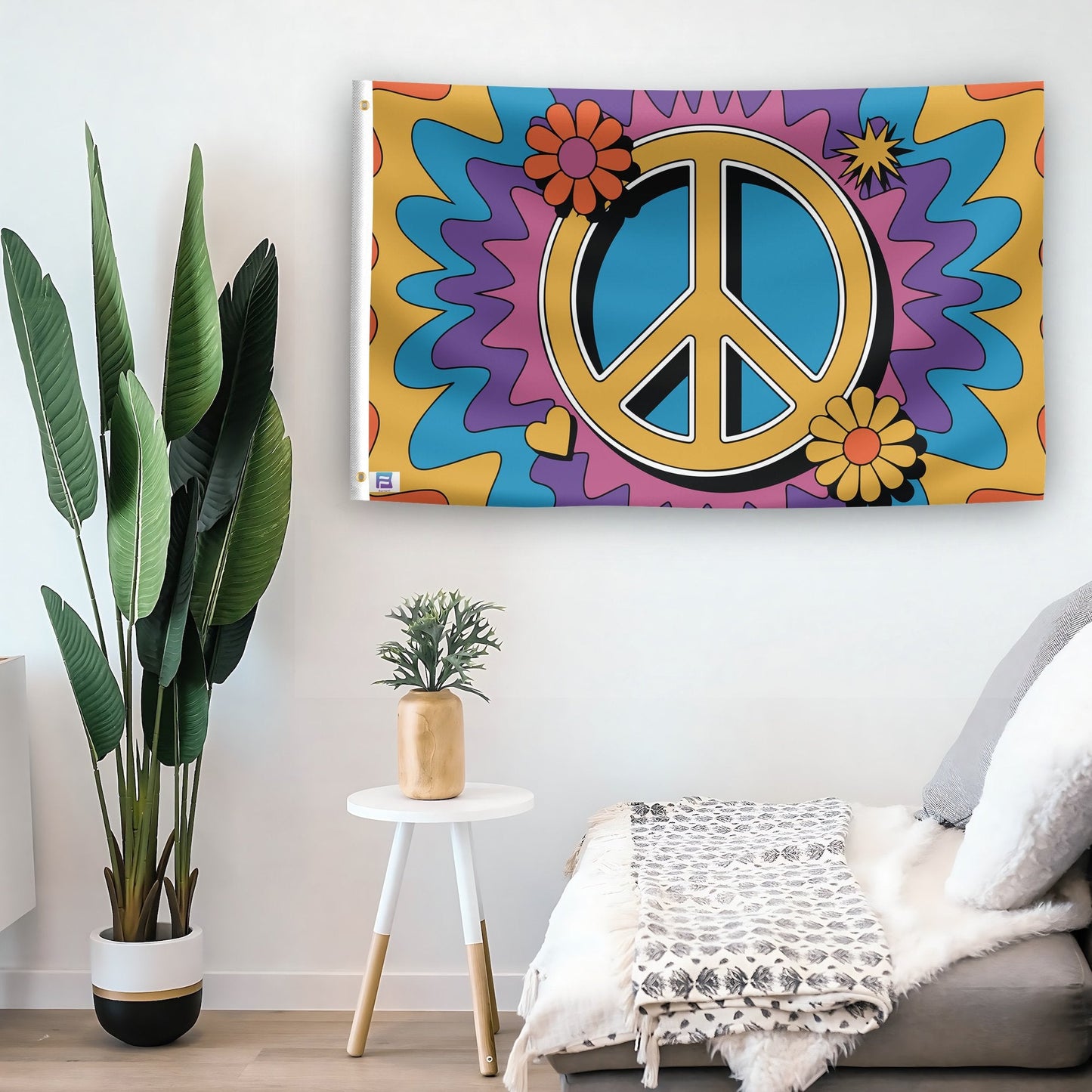 Peace Sign Flag