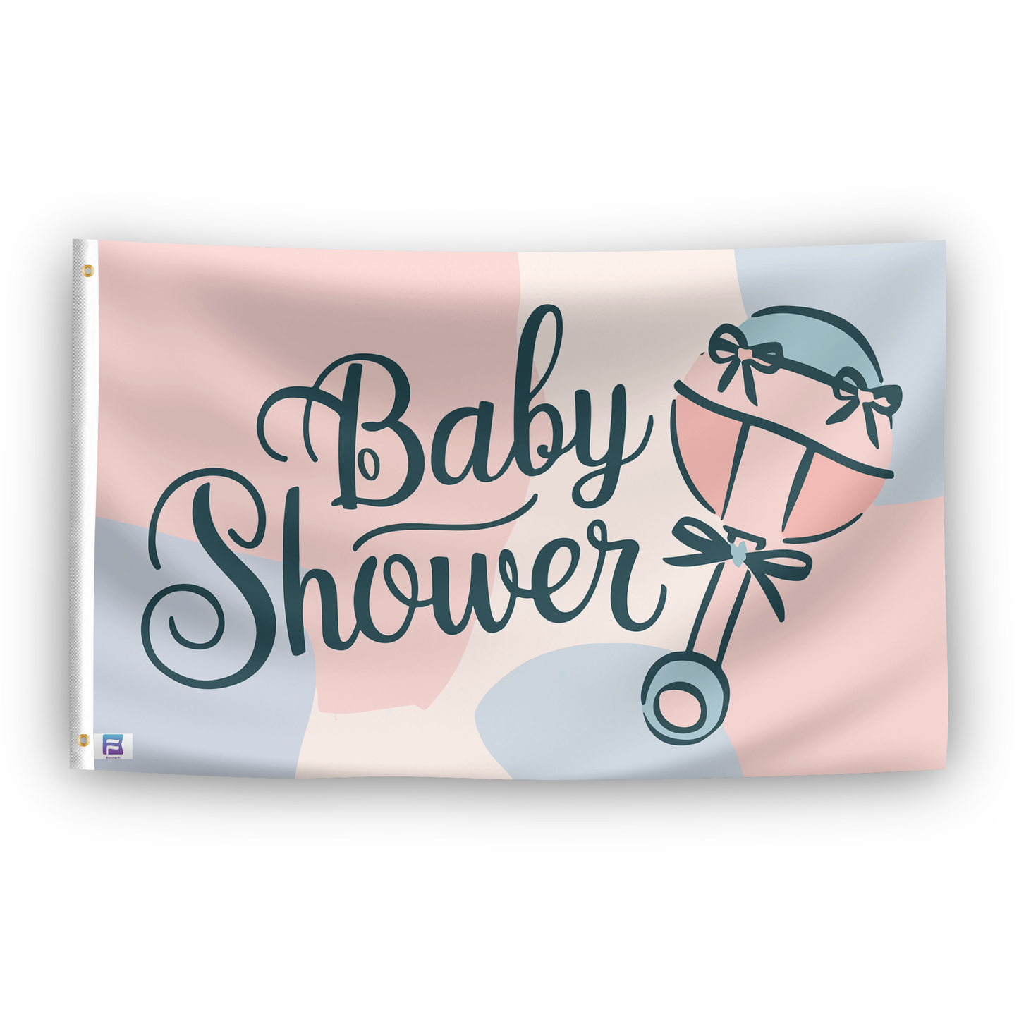 Baby Shower Event Flag