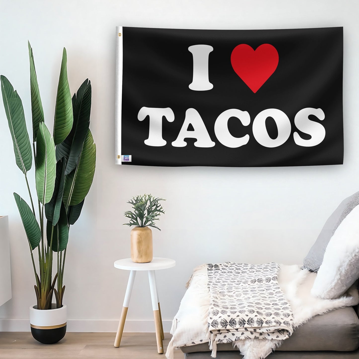 I Love Tacos Flag