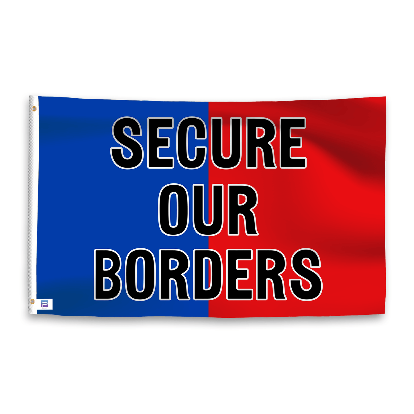 Secure Our Borders Flag