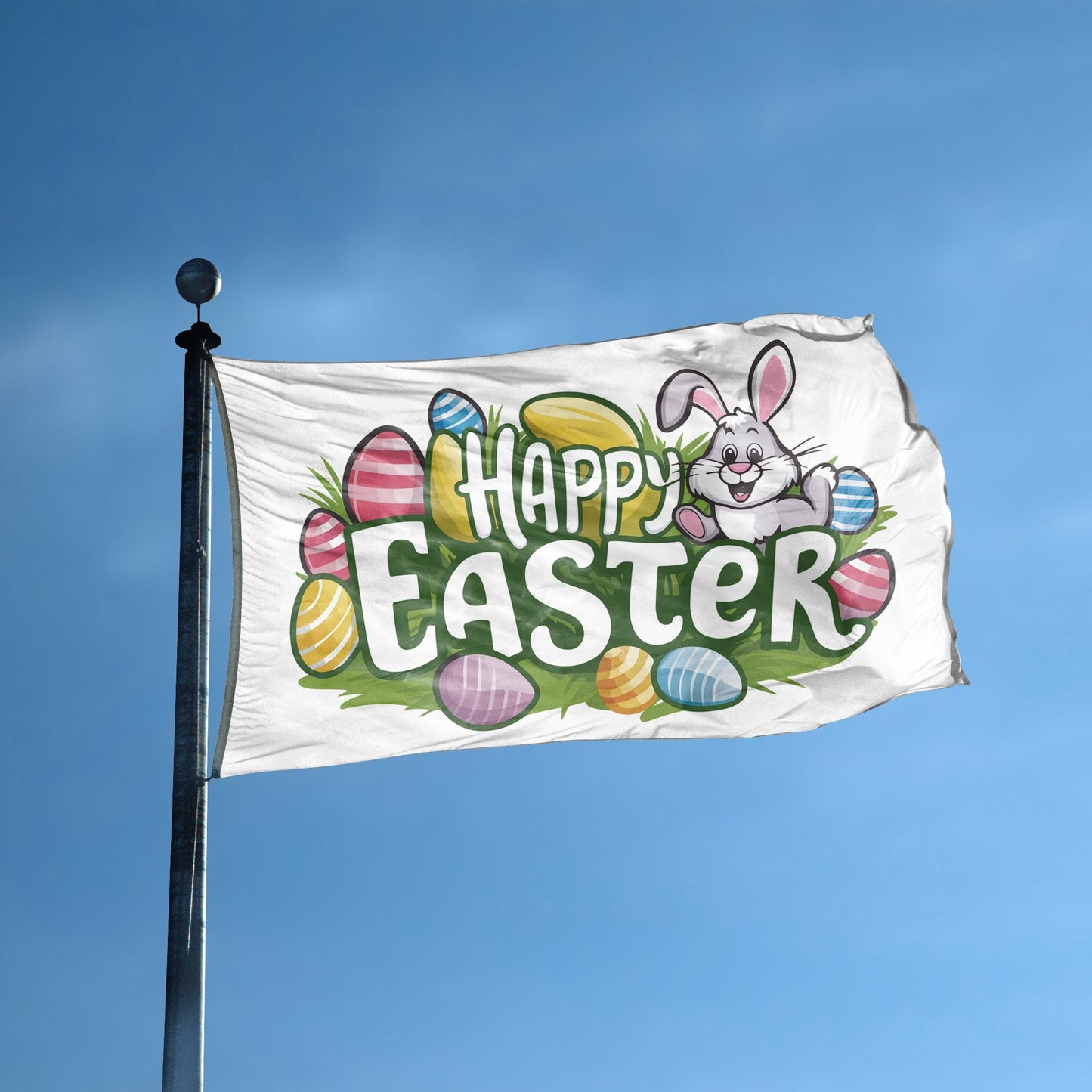Happy Easter Flag