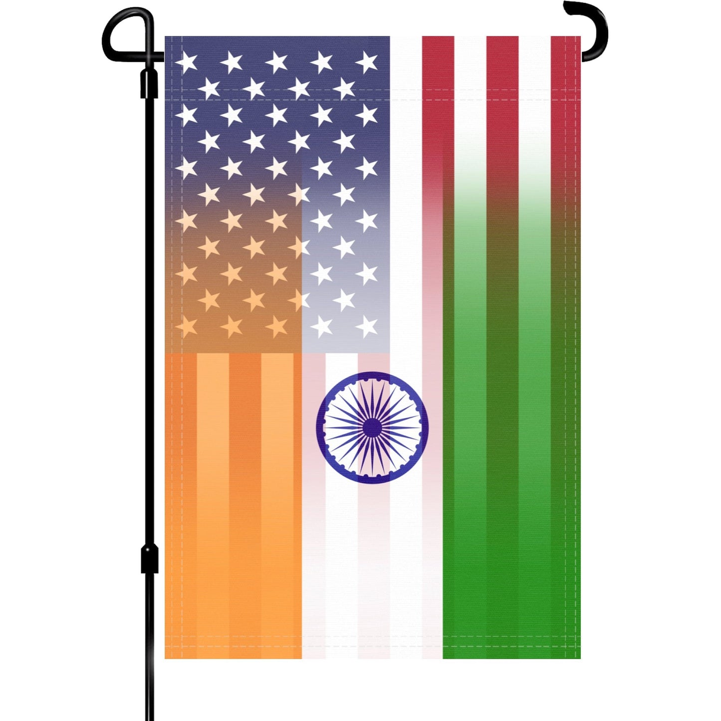 Indian American Garden Flag