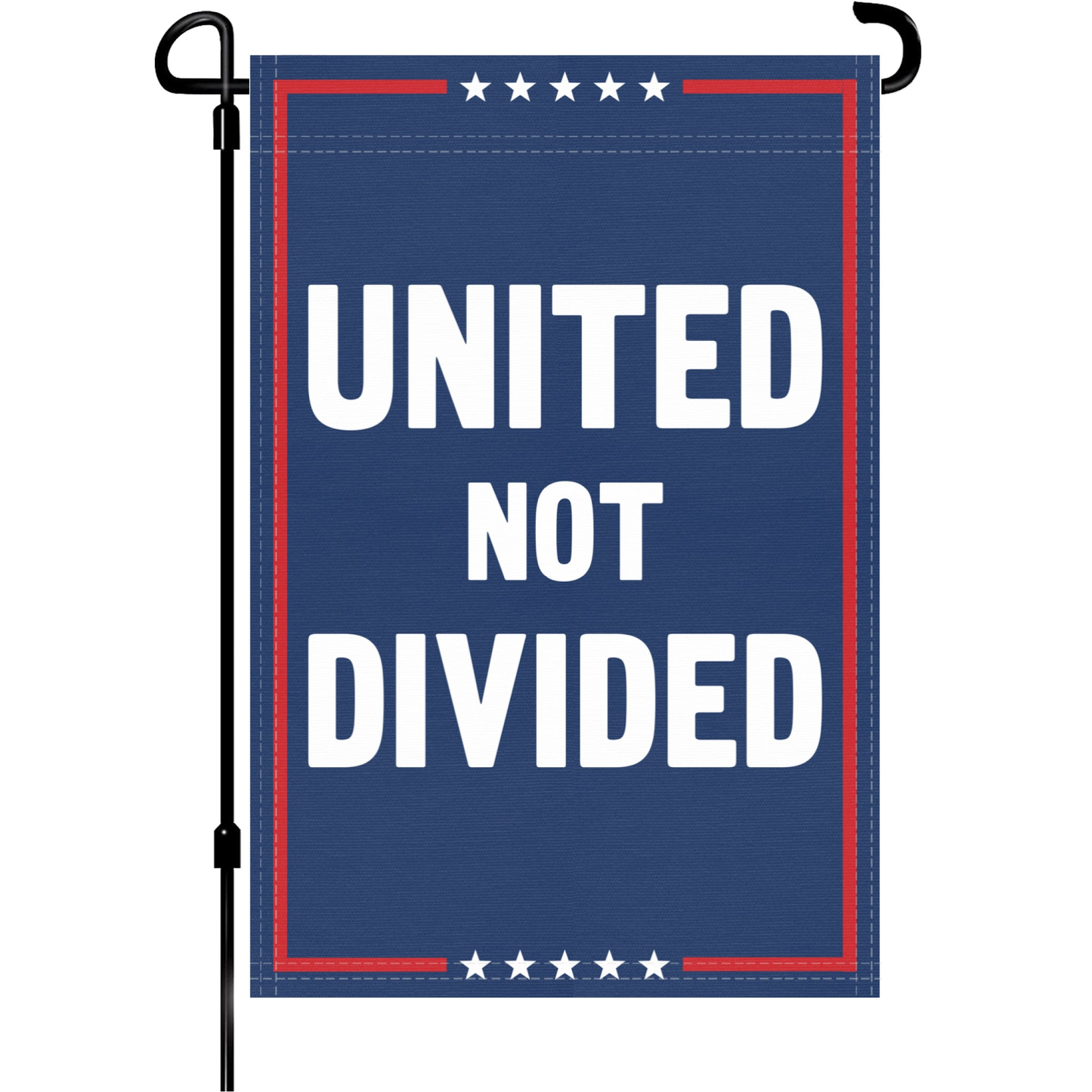 United Not Divided Garden Flag