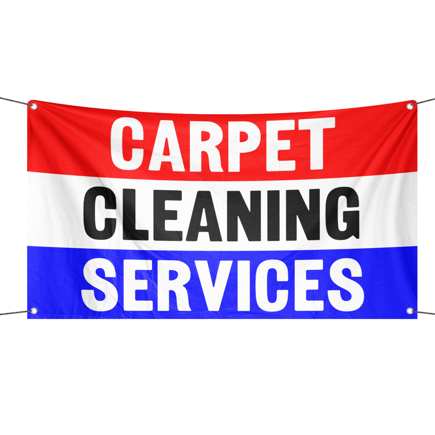 Carpet Cleaning Services Business Flag