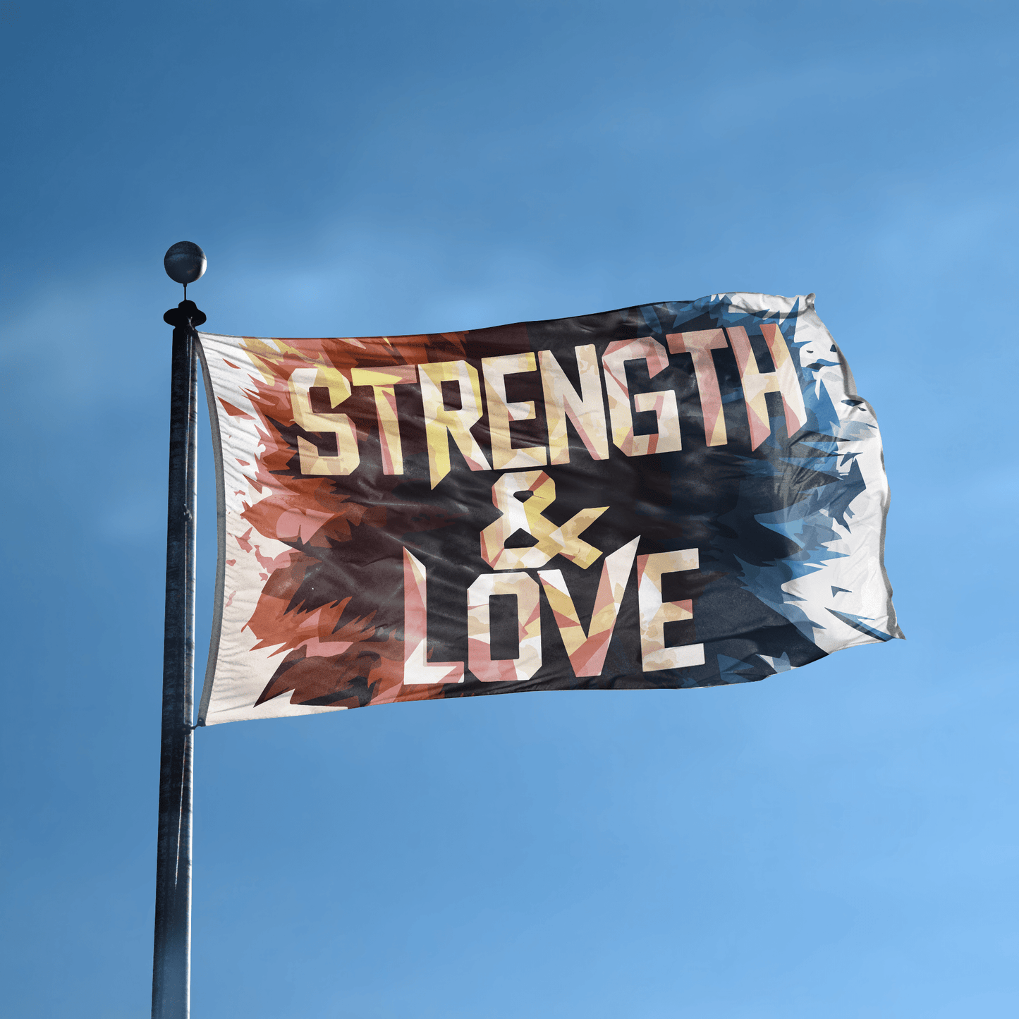 Strength & Love Flag