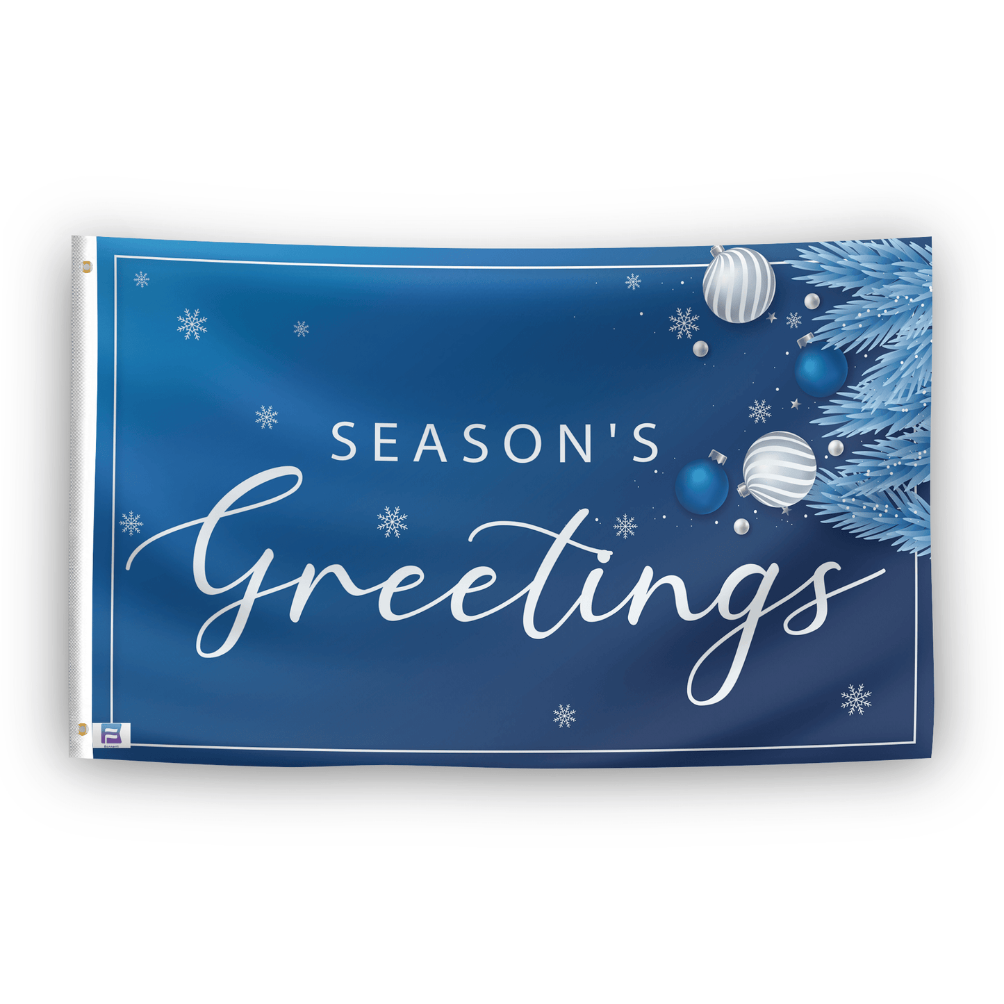 Season's Greetings Flag