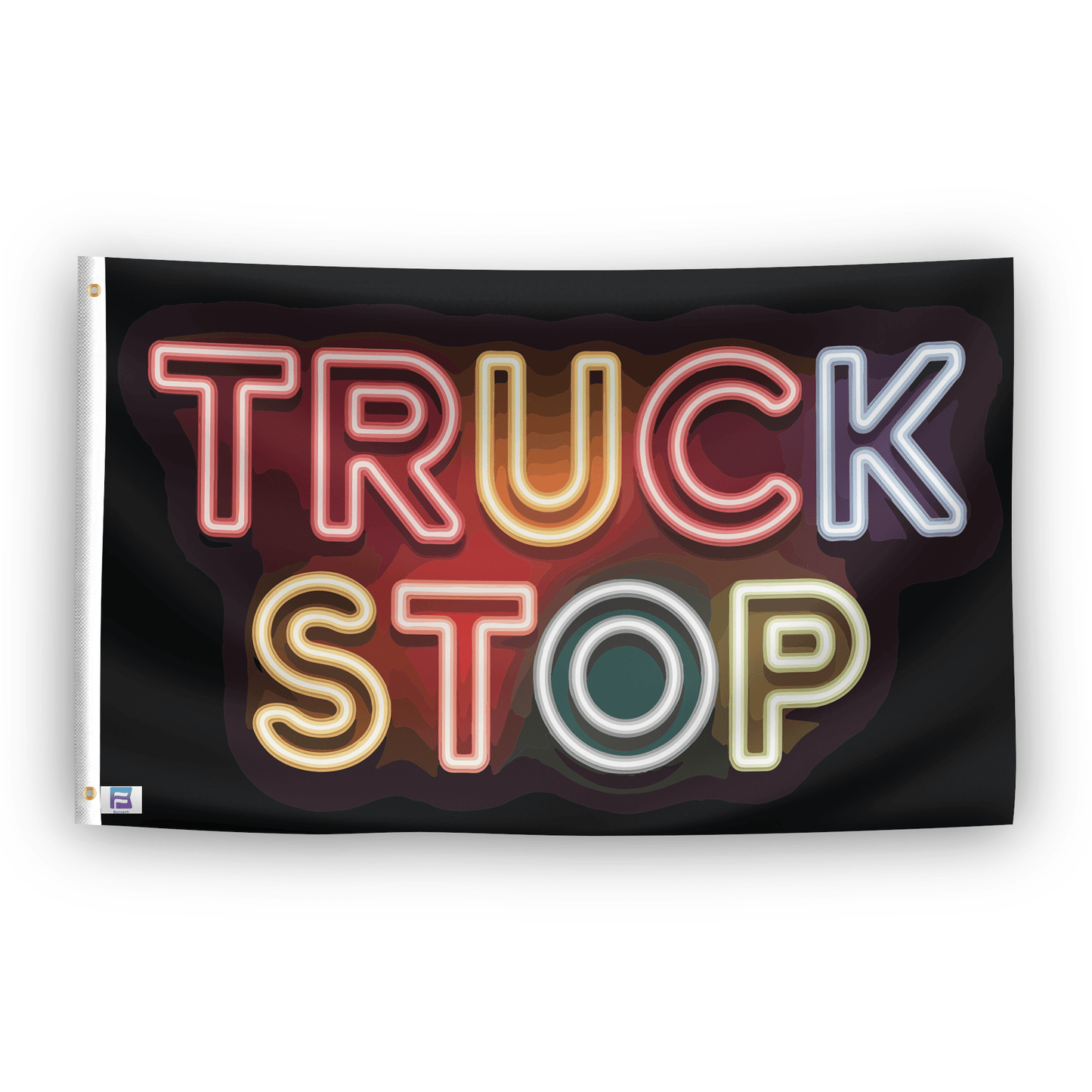Truck Stop Flag