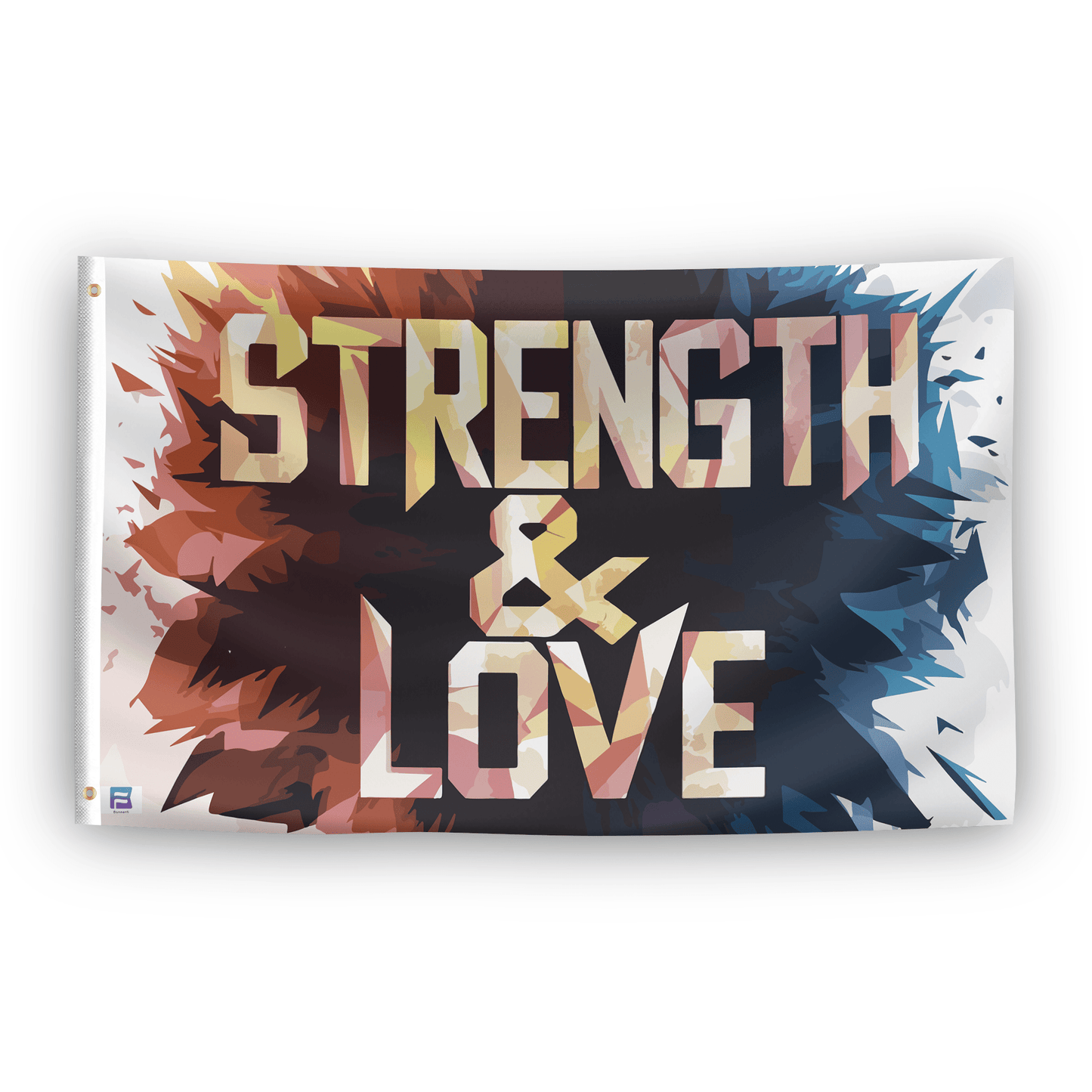 Strength & Love Flag