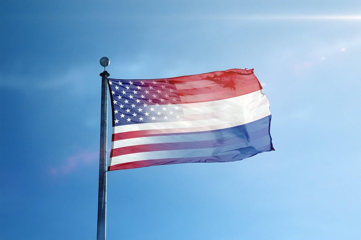 Dutch American Hybrid Flag