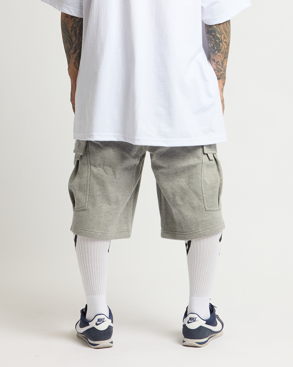 Fleece Cargo Shorts