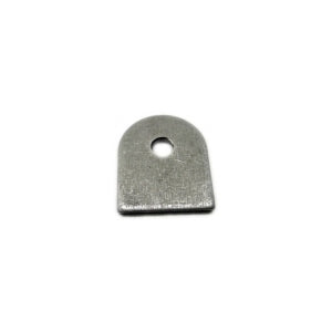 Floor Pan Tab with 1/4-Inch Hole for Kart Chassis Customization