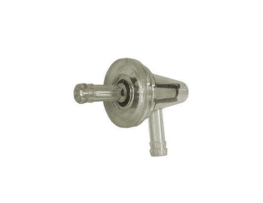 Small 90-Degree Clear Fuel Filter for Kart Fuel Line Optimization