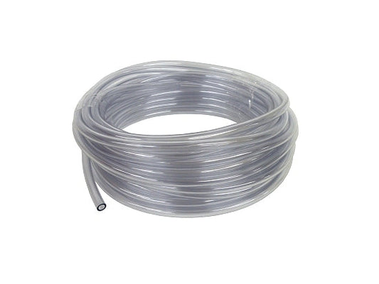 100-Foot Clear Thick Wall Fuel Line for Heavy-Duty Kart Applications