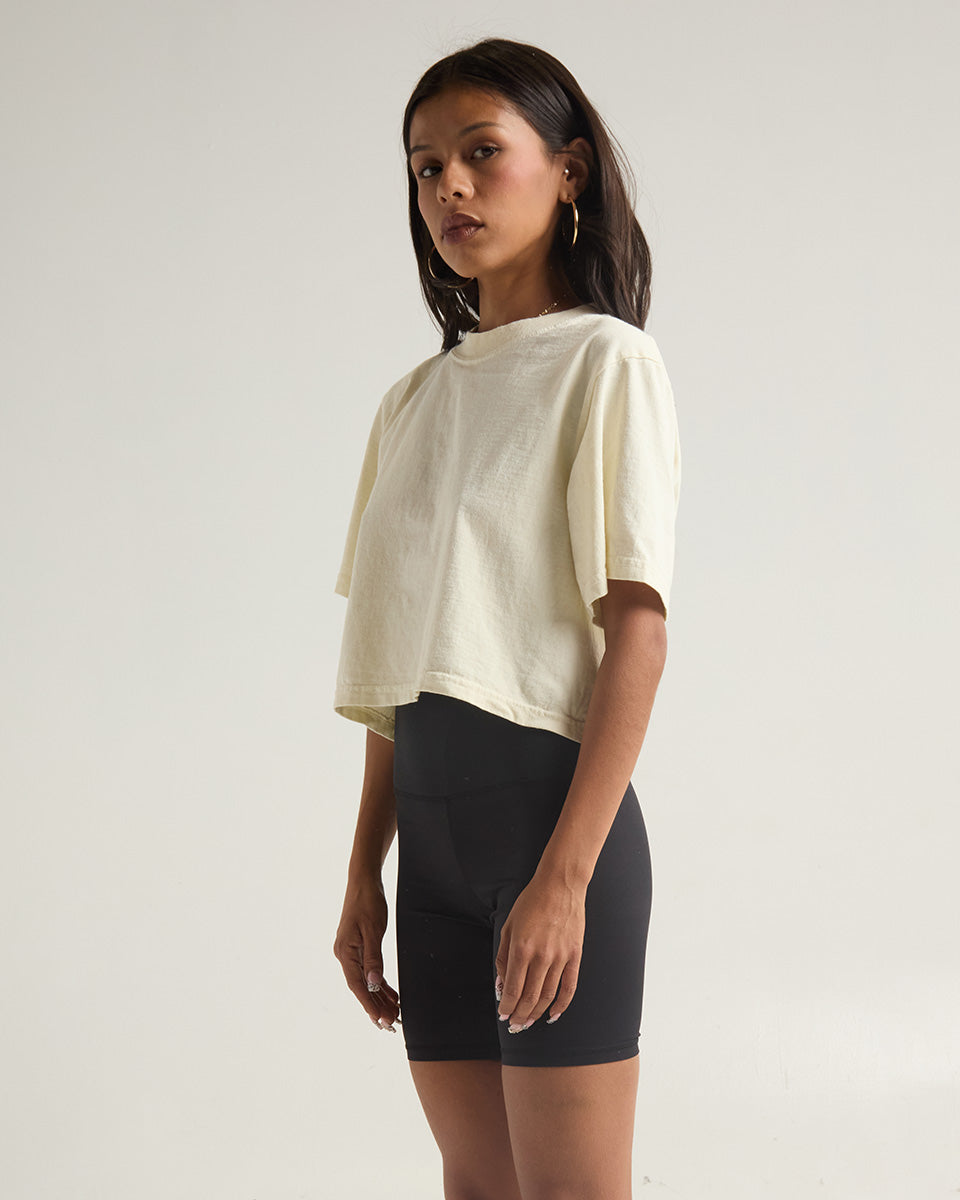 6.0oz Garment Dye Crop Top