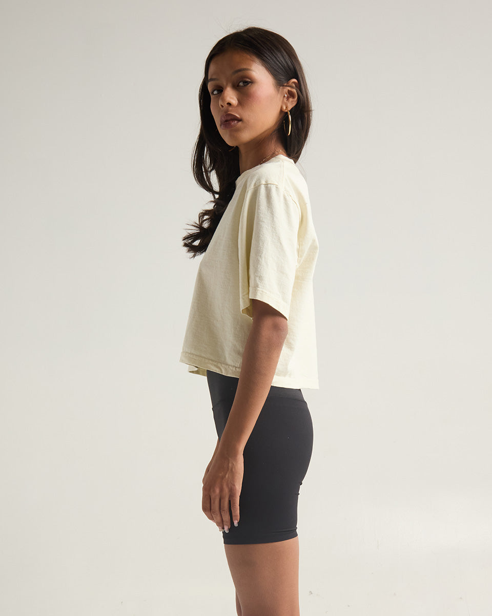 6.0oz Garment Dye Crop Top