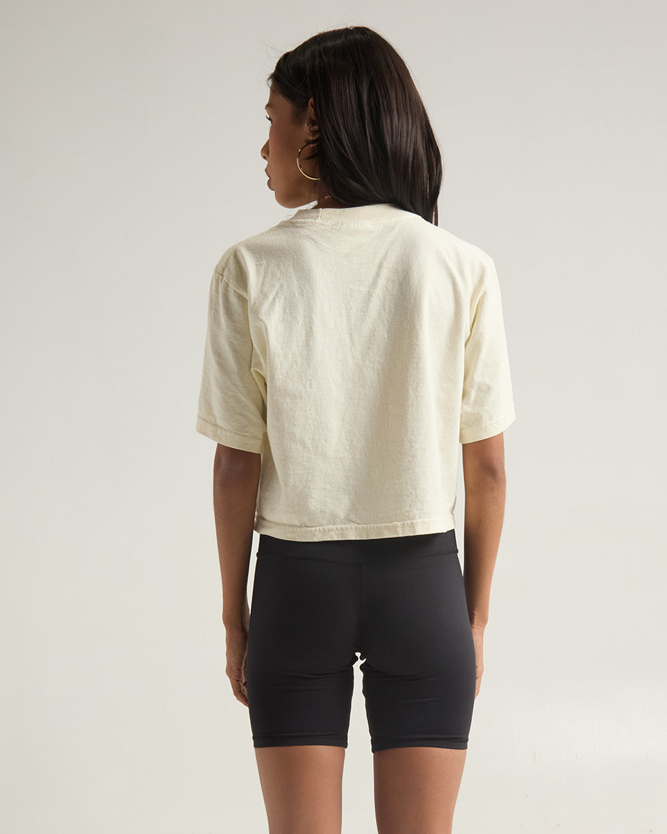 6.0oz Garment Dye Crop Top