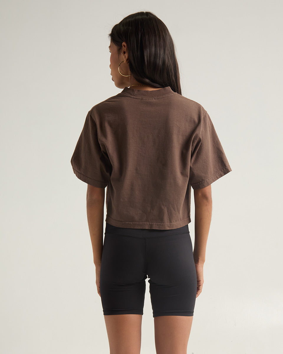 6.0oz Garment Dye Crop Top