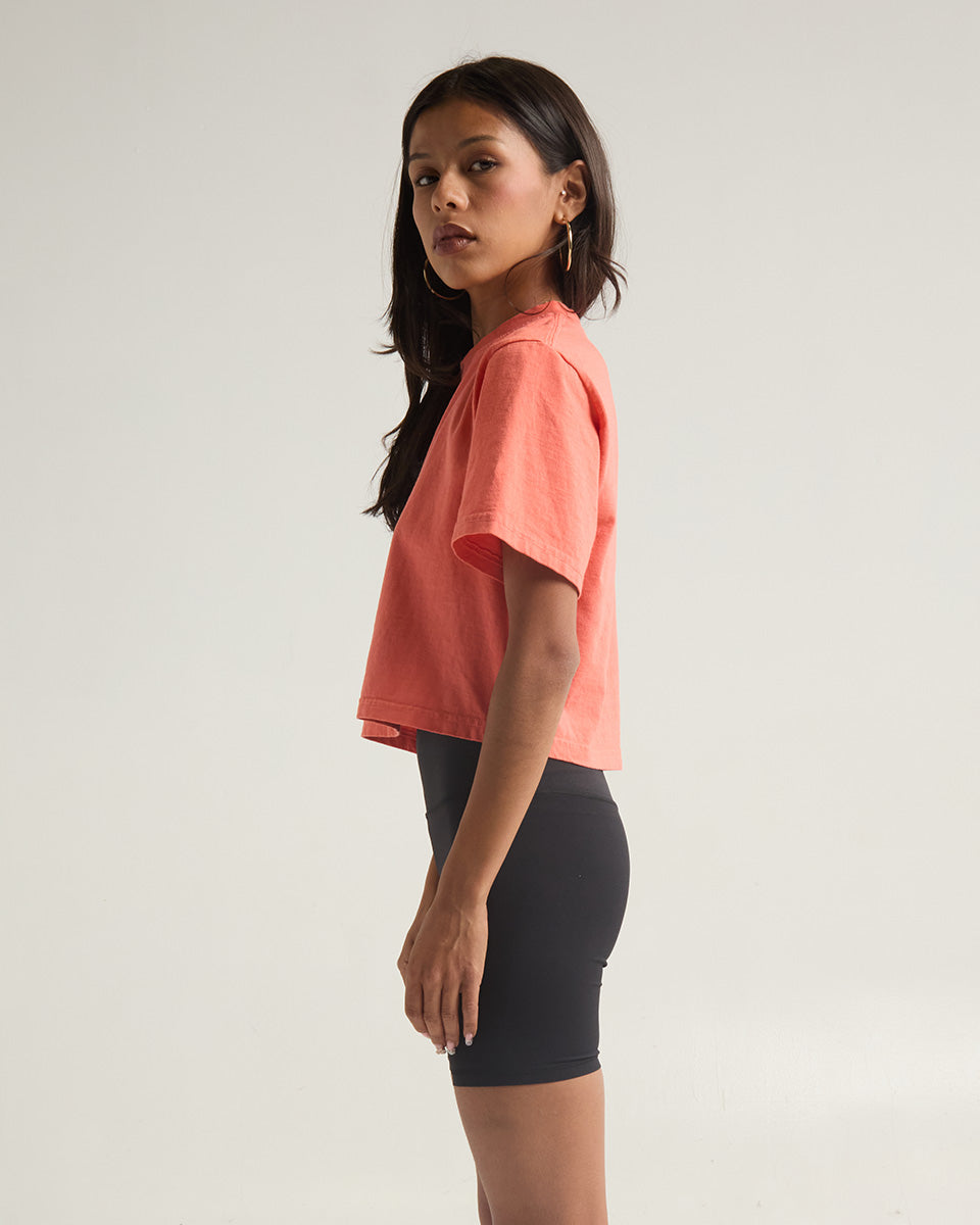6.0oz Garment Dye Crop Top