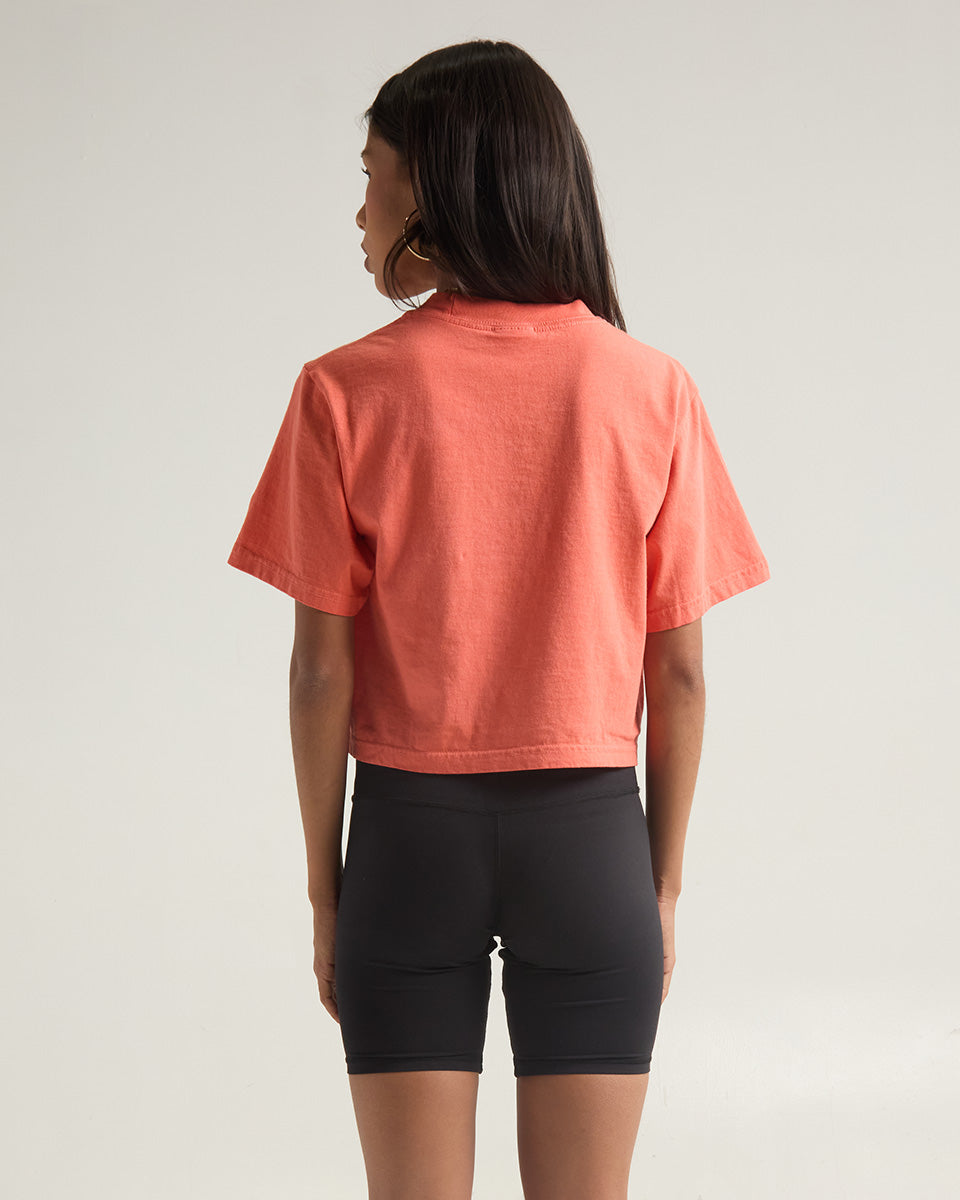 6.0oz Garment Dye Crop Top