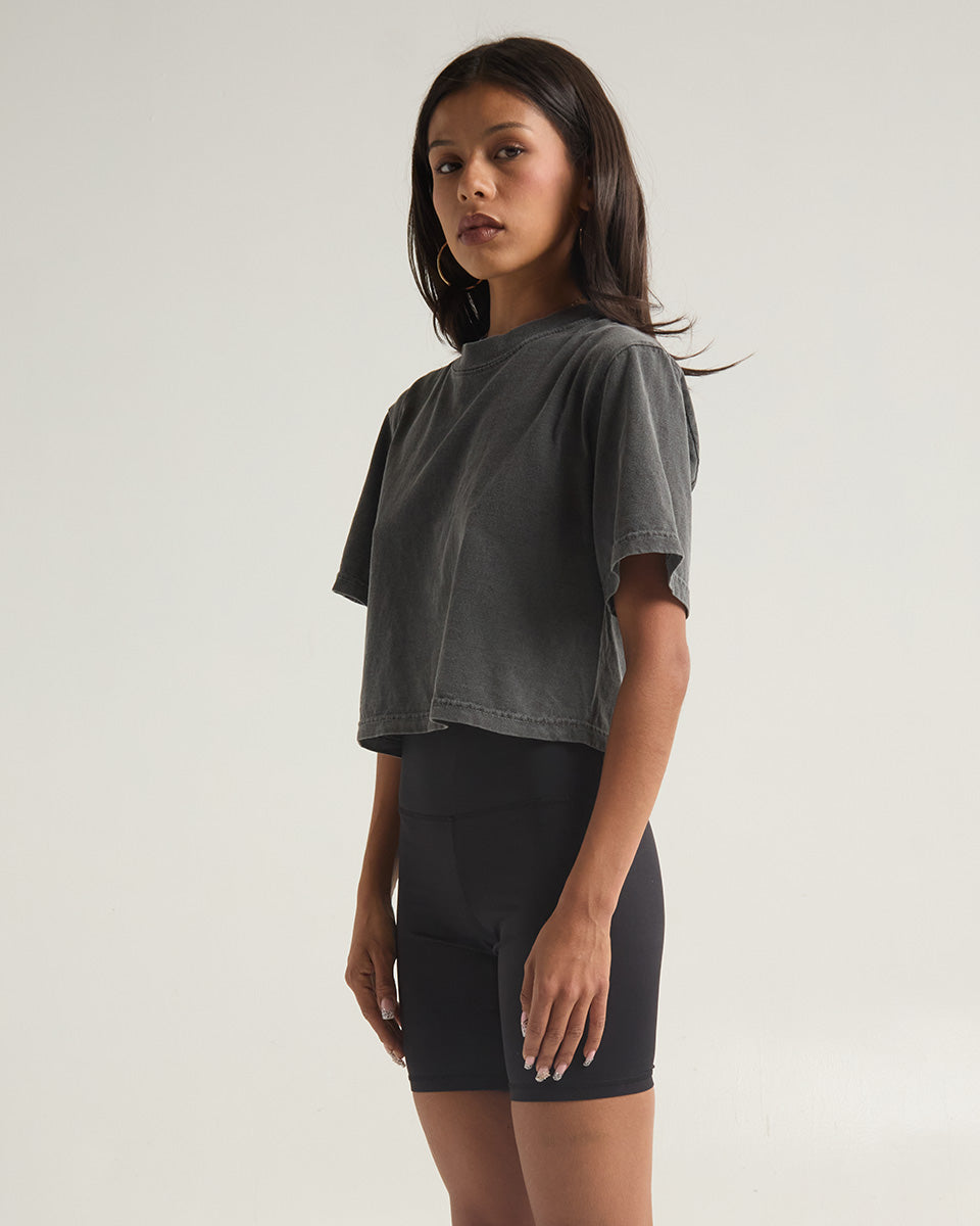 6.0oz Garment Dye Crop Top